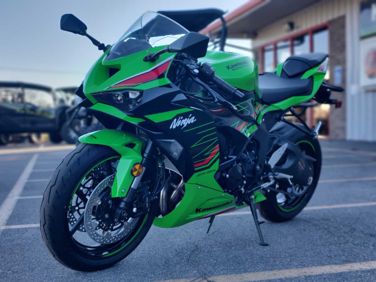 2025 KAWASAKI NINJA ZX 6R KRT EDITION NON-ABS LIME GREEN / EBONY